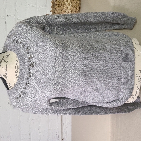 HOLLISTER GREY SWEATER SZ SMALL - Picture 1 of 6